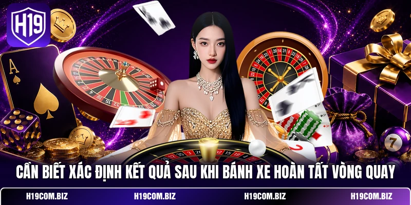 Cần biết xác định kết quả sau khi bánh xe hoàn tất vòng quay