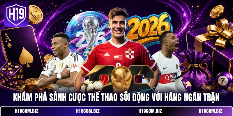 Khám phá sảnh cược thể thao sôi động với hàng ngàn trận